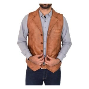 buttoned waistcoat