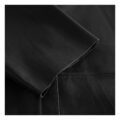 Close-up view of arm of Tenna Loose Fitting Women’s Leather Shirt Nero Black