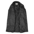 Interior view of Men's Leather 3/4 Length Classic Coat Jimmy Black