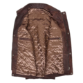 Interior view of Men's Leather Multi Purpose Gilet Roger Brown