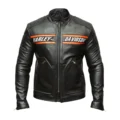 Classic Harley Davidson Motorcycle Jacket front view