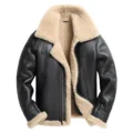 Real Sheep Skin Men’s MF7 Leather Bomber Jacket