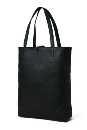 Sydney Black Shopper Women’s Leather Tote Bag