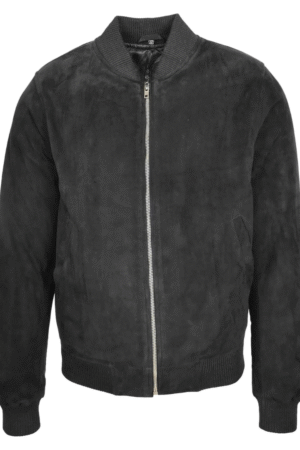 Mens Suede MA-1 Bomber Jacket Trevor