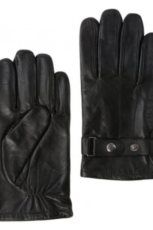 Men’s Real Leather Gloves Black
